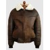 B3 Leather Bomber Pilot Aviator Jacket